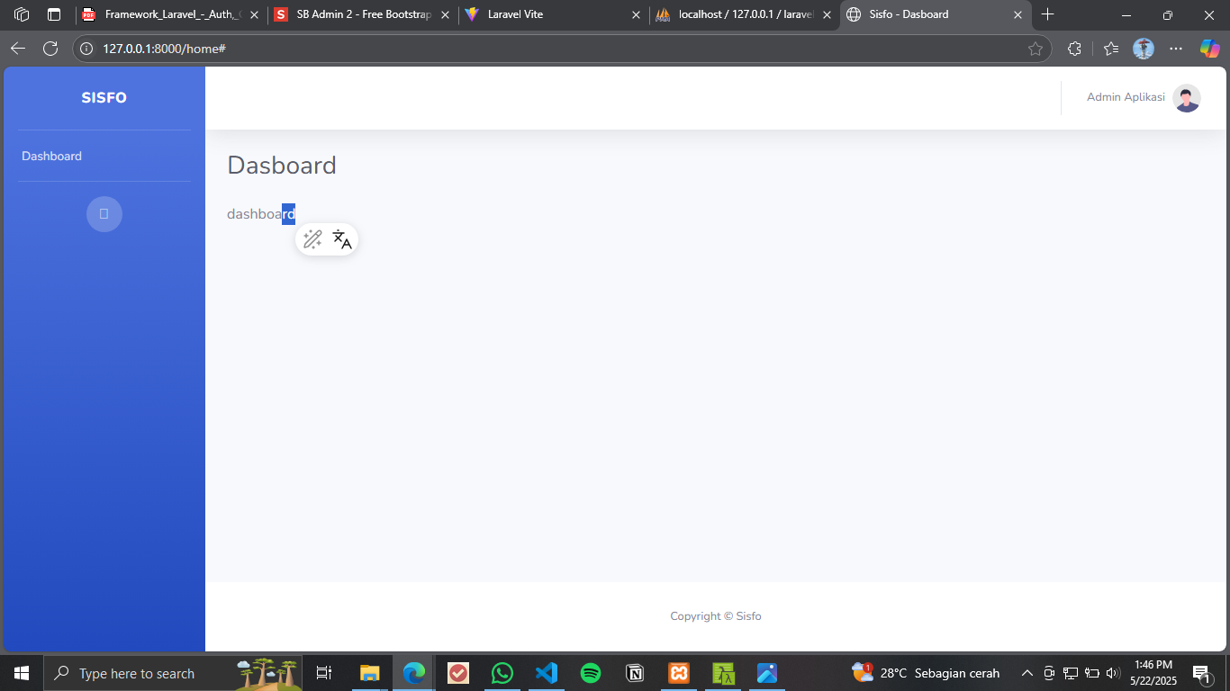 Konfigurasi Database